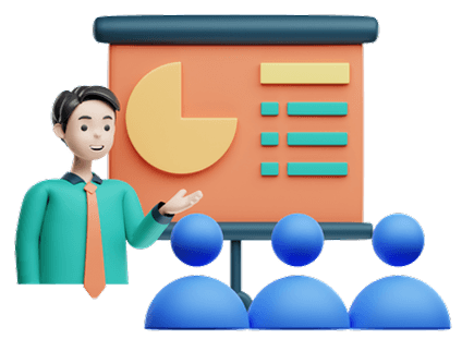 Training and partner support illustration